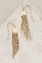 Anthropologie Inclined Fringe Earrings