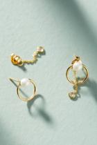 Anthropologie Alicia Front-back Earrings