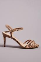 Raphaella Booz Snake-printed Heels