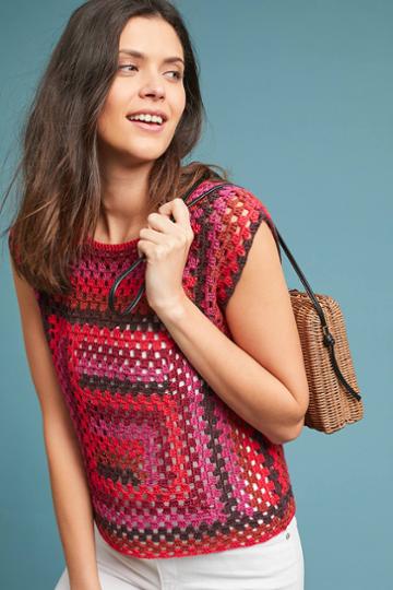 Moth Roches Crocheted Tank