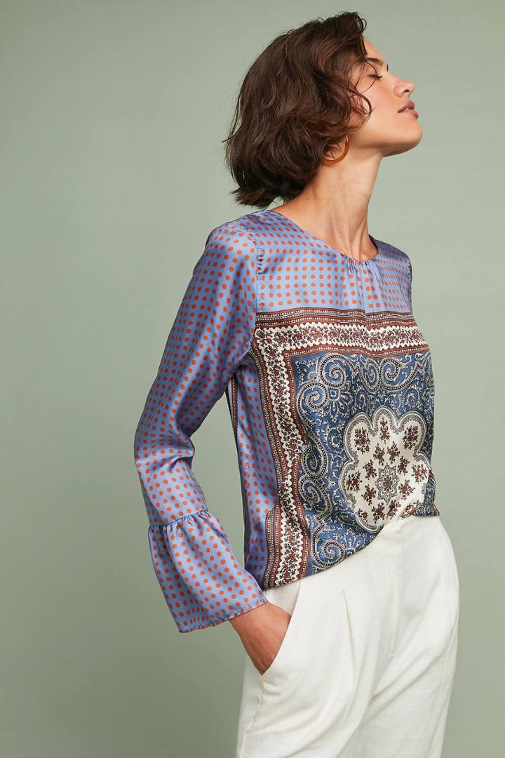 Le Sarte Pettegole Veneto Silk Blouse