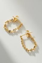 Anthropologie Erin Chain Front-back Earrings