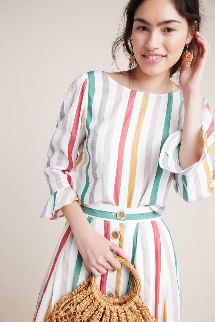 Seen Worn Kept Summer Striped Top