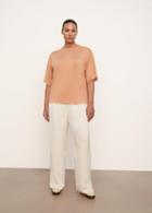 Vince Draped Boat Neck T-shirt