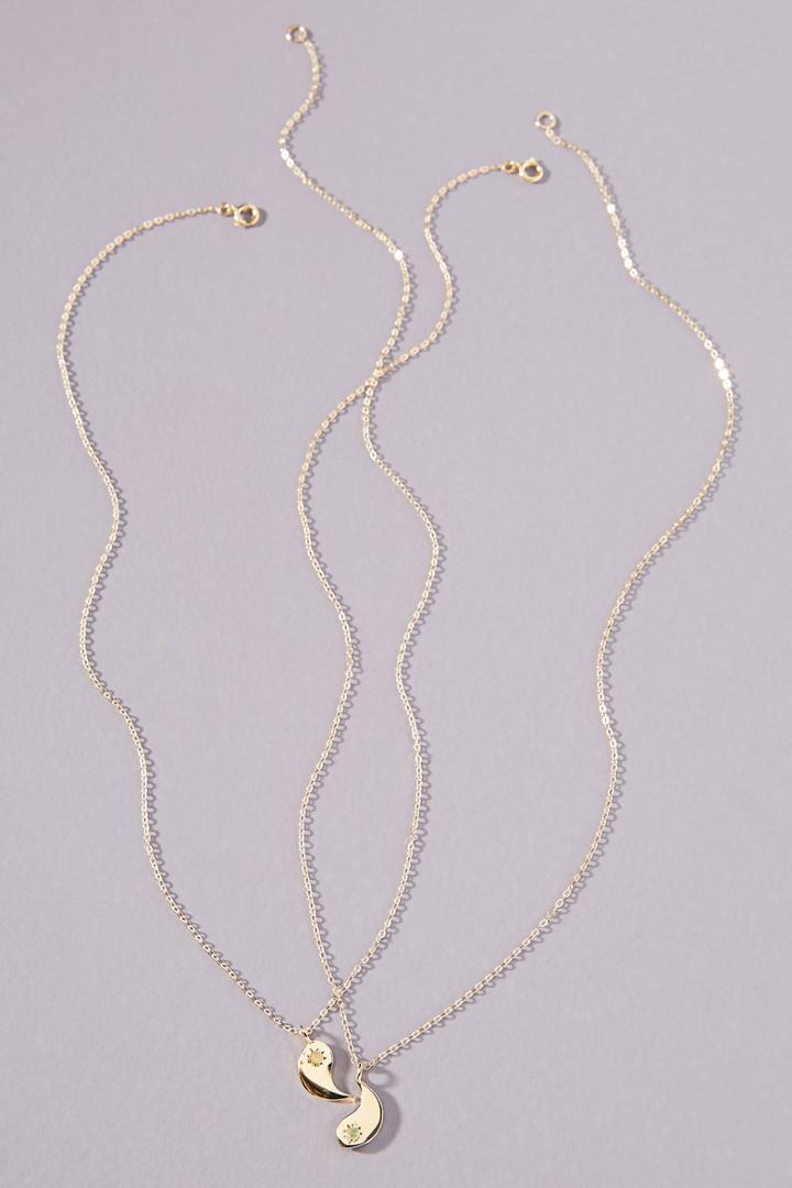 Merewif Yin + Yang Necklace Set