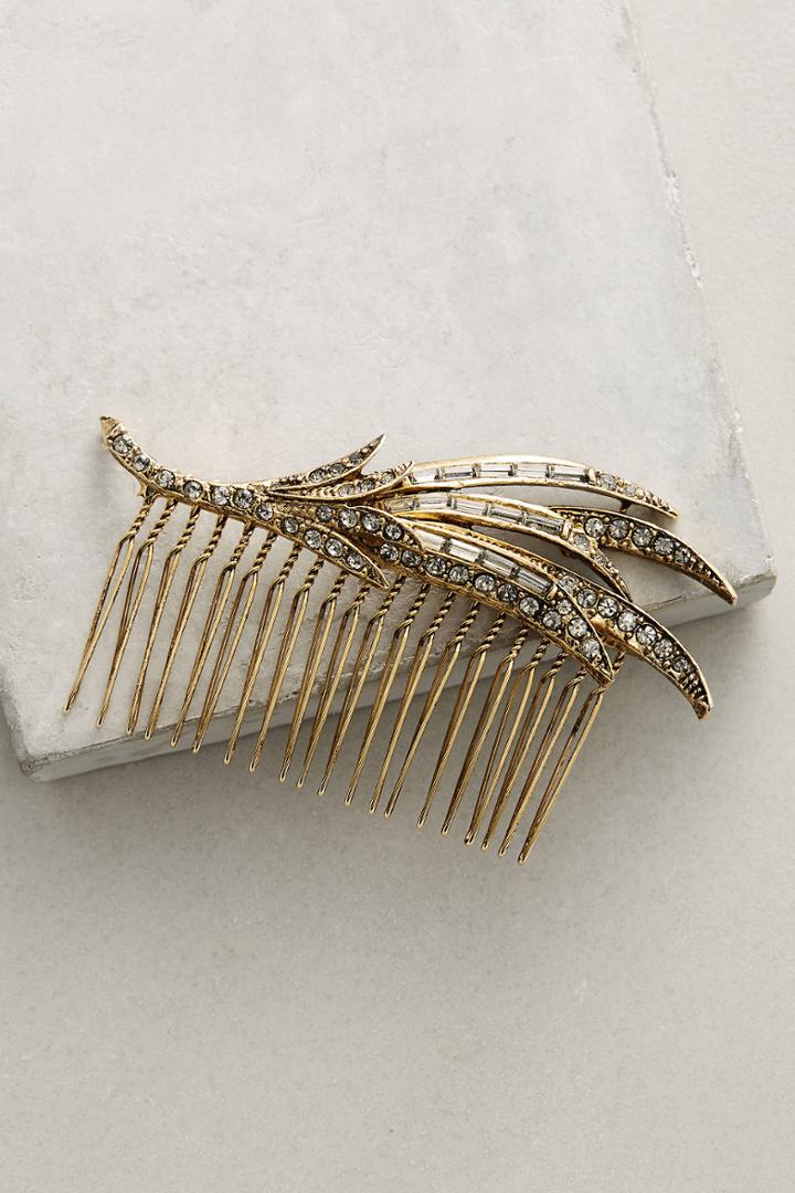Miss Ellie Plume Hair Comb