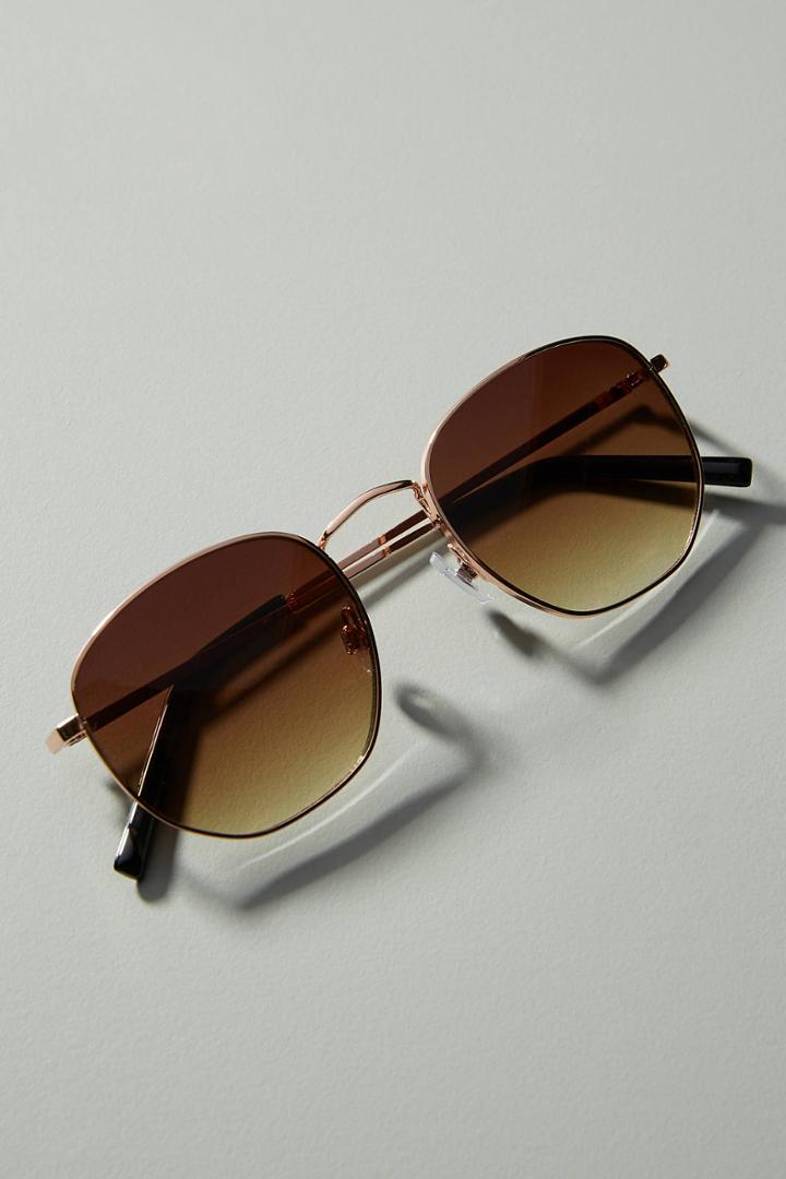 Anthropologie Tina Rounded Sunglasses