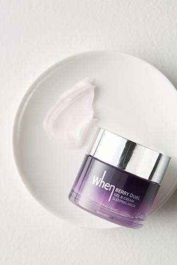 When Berry Dual Gel & Cream Sleeping Mask