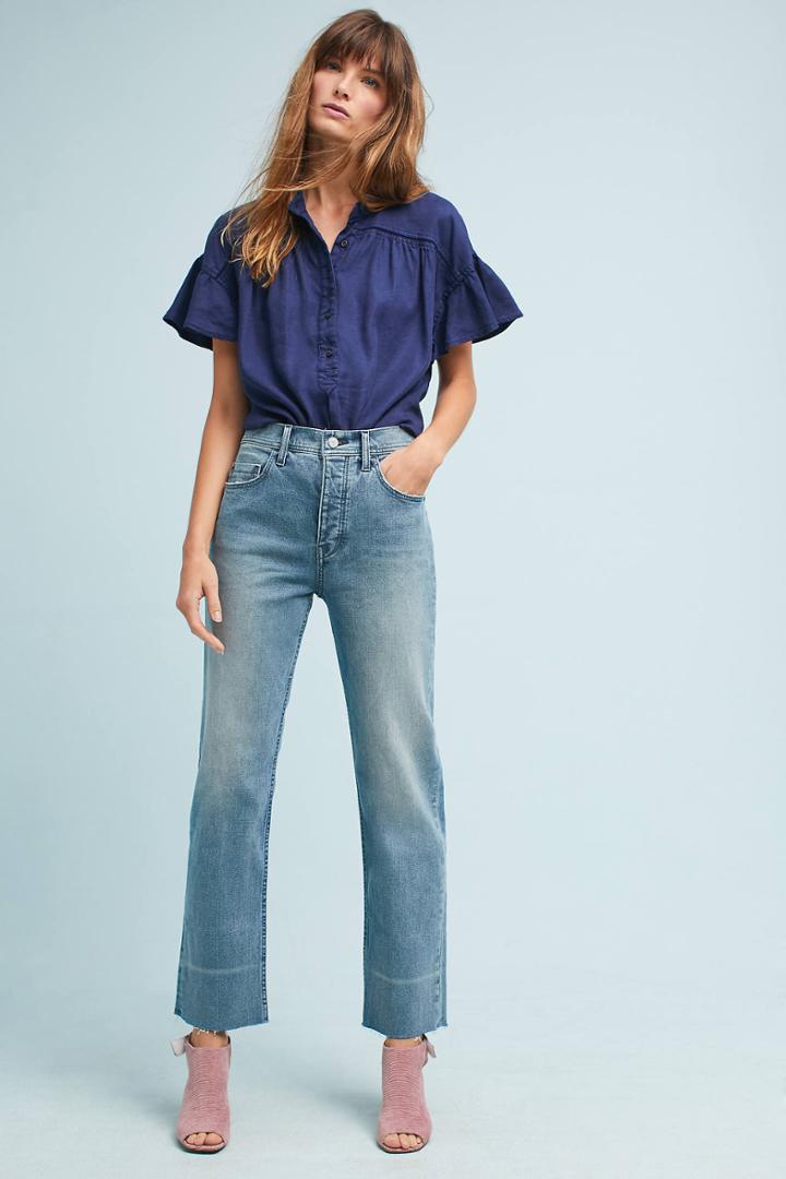 Pilcro Ultra High-rise Boyfriend Ankle Jeans