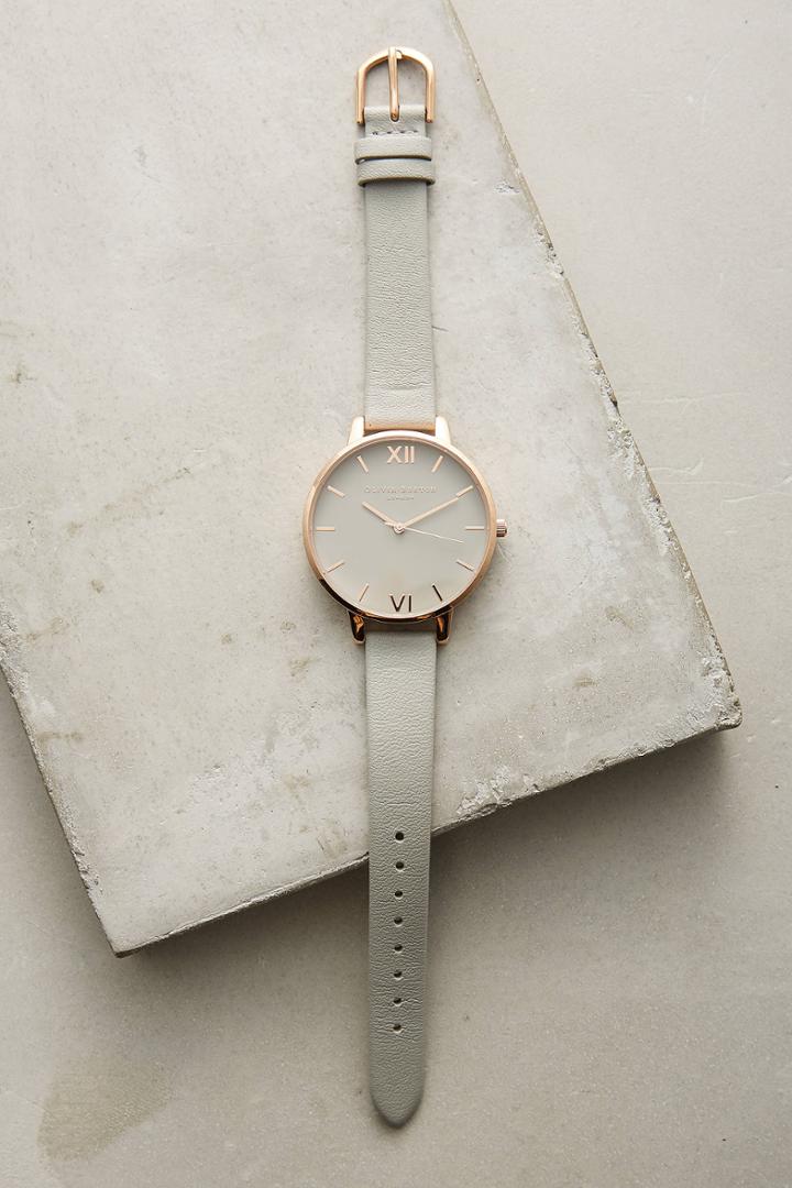 Olivia Burton Aldsworth Grey Dial Watch