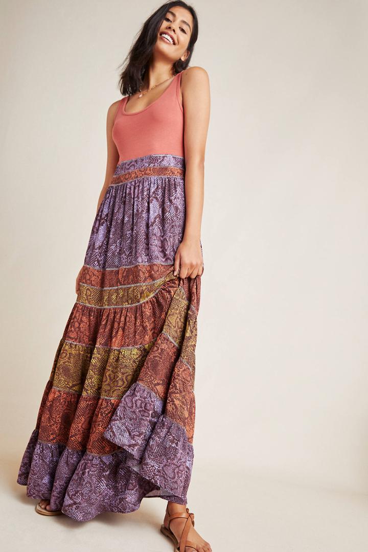 Anthropologie Colima Maxi Dress