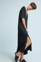 Saturday/sunday Oversized V-neck Maxi Dress