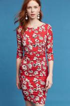 Tracy Reese Cherry Blossoms Midi Dress