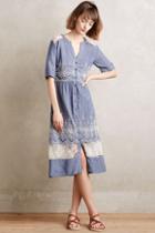 Moulinette Soeurs Embroidered Waters Shirtdress