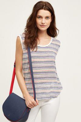 Velvet By Graham And Spencer Multistripe Tee