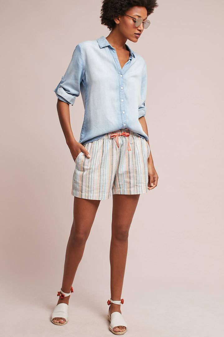 Seen Worn Kept Myrtle Striped Shorts