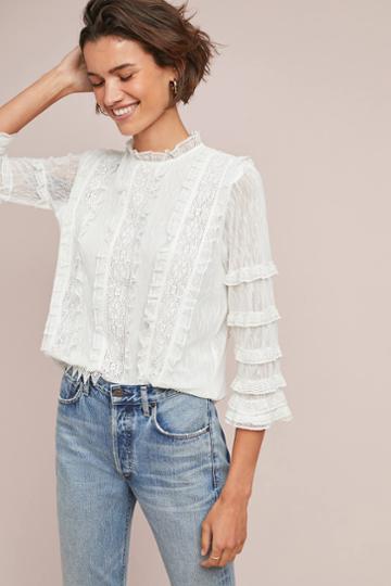 Blue Tassel Ivesiana Top