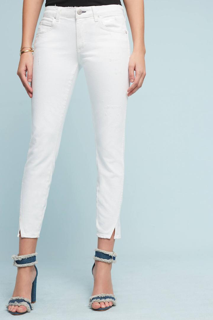 Amo Twist Mid-rise Skinny Jeans