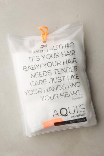 Aquis Lisse Luxe Hair Turban