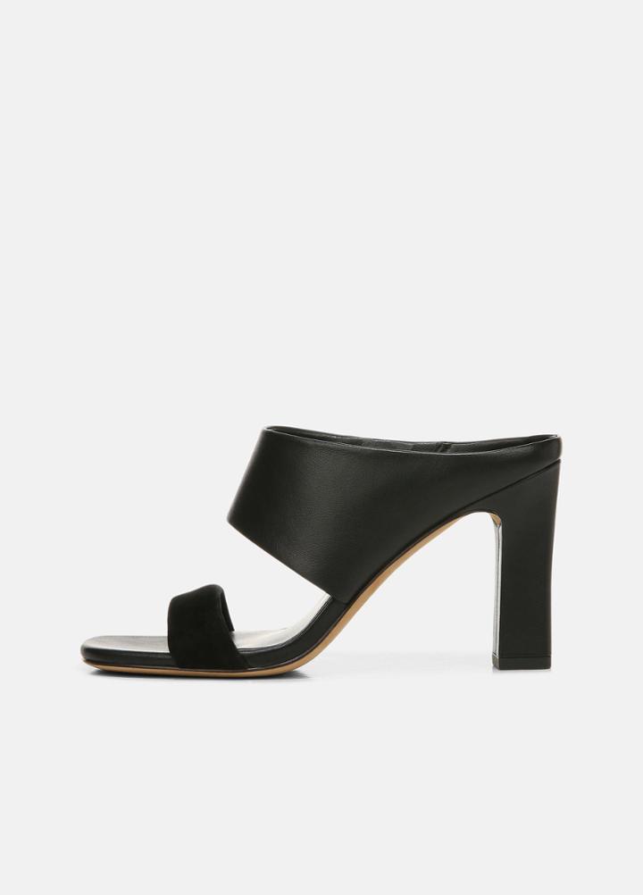 Vince Quinn Leather And Suede Sandal