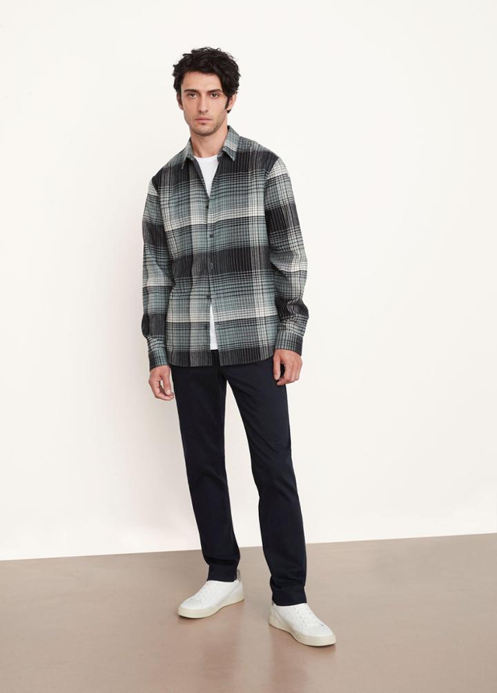 Vince Salton Plaid Shirt