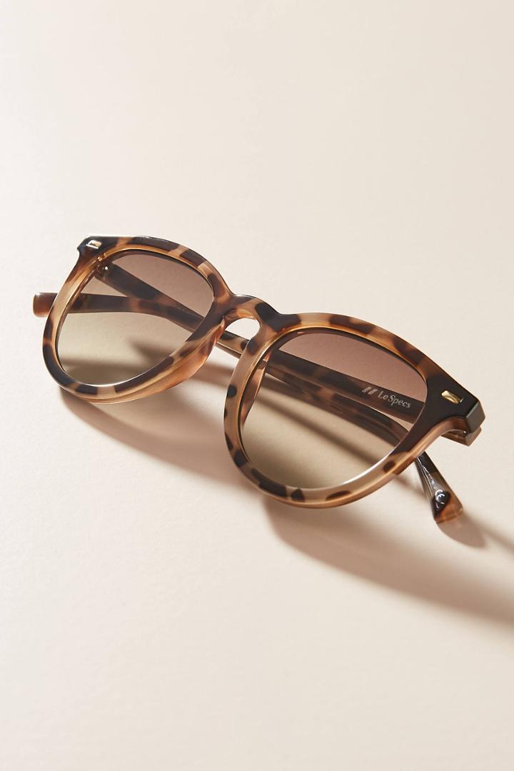 Le Specs Rounded Sunglasses