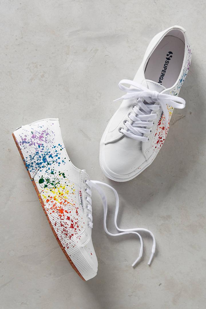 Superga Paint Splatter Sneakers