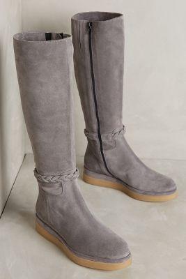 Miss Albright Braided Knee Boots