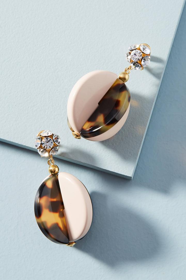 Rachel Comey Holt Tortoise Drop Earrings