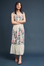 Grassroot By Anita Dongre Florence Embroidered Maxi Dress