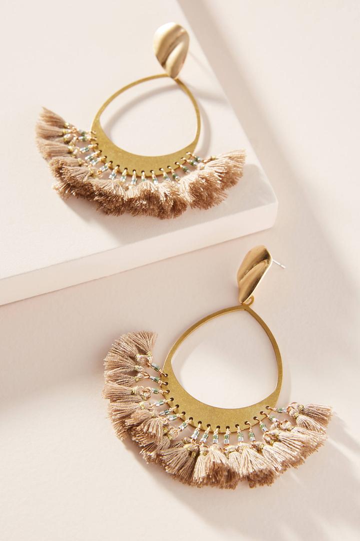 Serefina Laine Tassel Drop Earrings