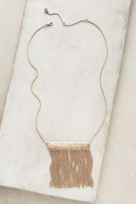 Anthropologie Silver Falls Necklace