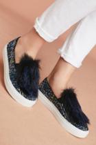 Bettye By Bettye Muller Tweed Sneakers