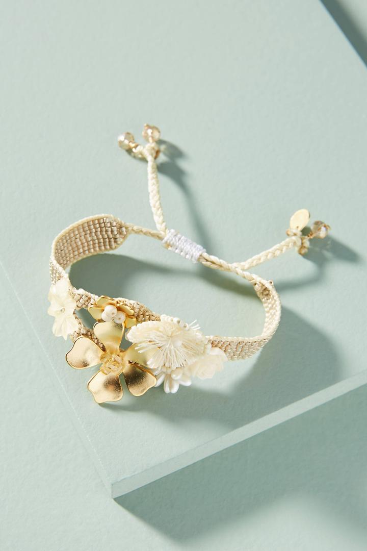 Anthropologie Fiori Florist Cuff