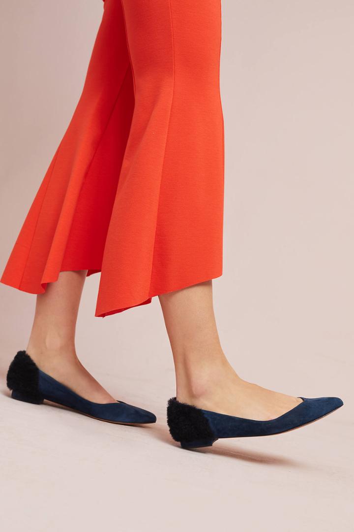 Anthropologie Holiday Flared Pants