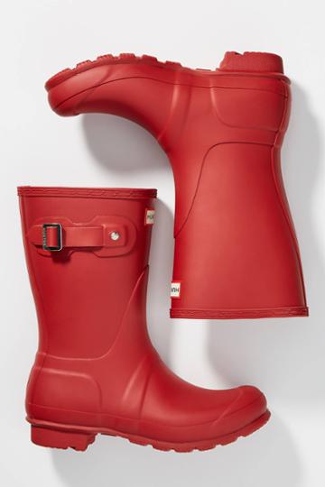 Anthropologie Hunter Boots Original Short Rain Boots