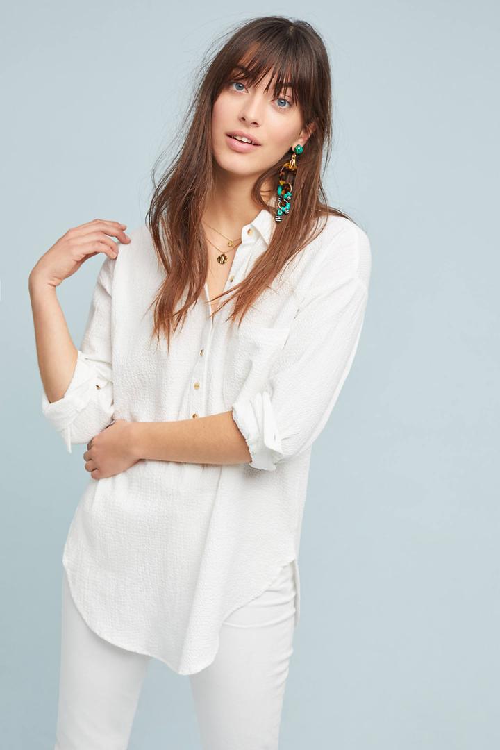 Pilcro And The Letterpress Pilcro Textured Tunic