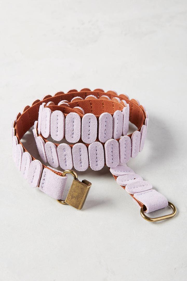 Anthropologie Colorwave Skinny Tab Belt
