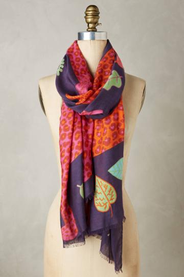 Karen Mabon Leopard Lounge Scarf