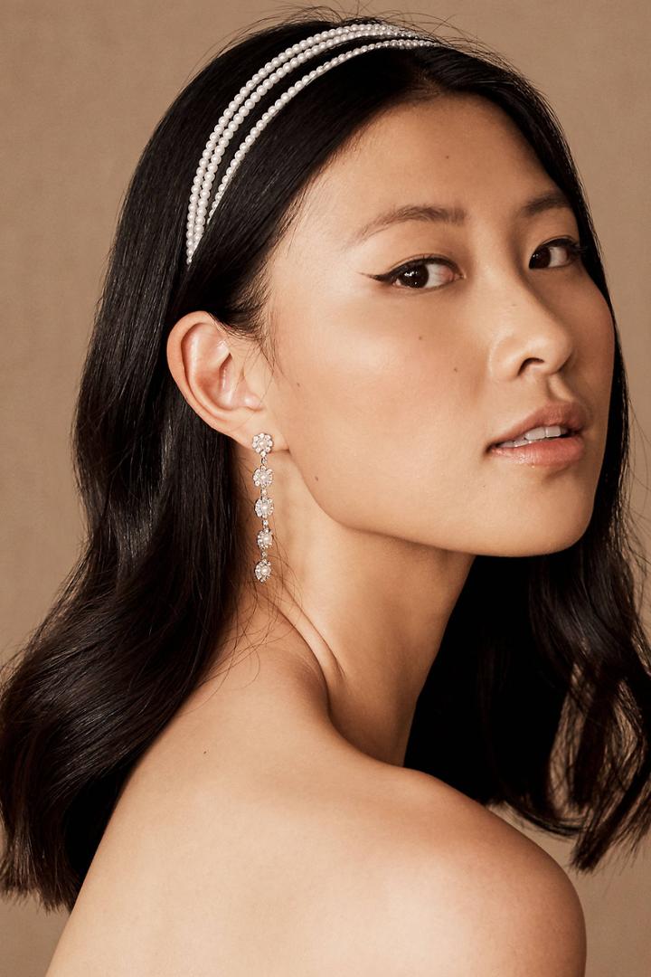 Anthropologie Zita Pearl Headband
