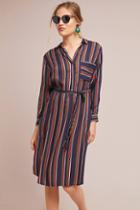 Velvet By Graham & Spencer Pero Striped Shirtdress