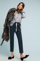 Vilagallo Miller Striped Buttondown