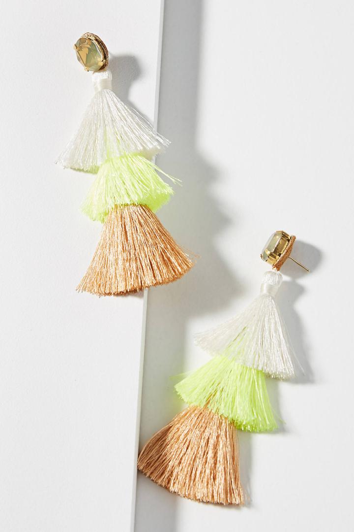 Deepa Cha Cha Tassel Drop Earrings