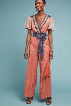 Akemi + Kin Sofia Metallic Jumpsuit
