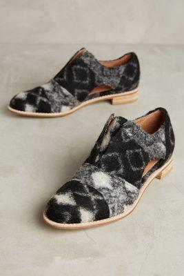 All Black Vala Oxfords