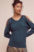 Knitted & Knotted Norwich Open-shoulder Pullover