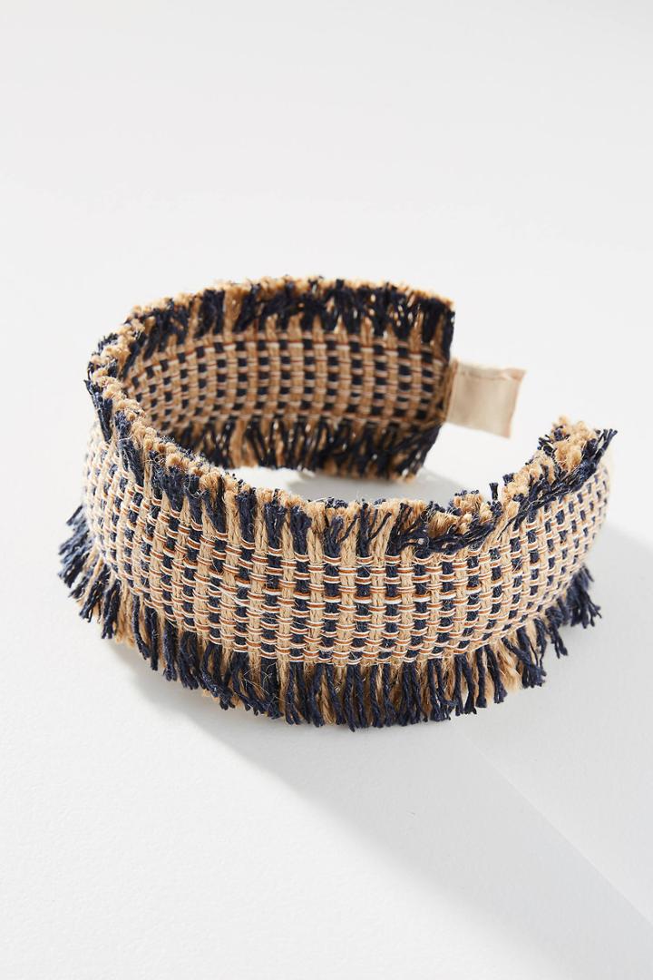 Anthropologie Marin Fringed Headband