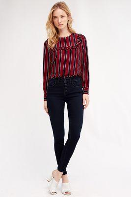Pilcro Script Mid-rise Skinny Jeans