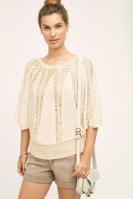 Tiny Sweetfern Peasant Top