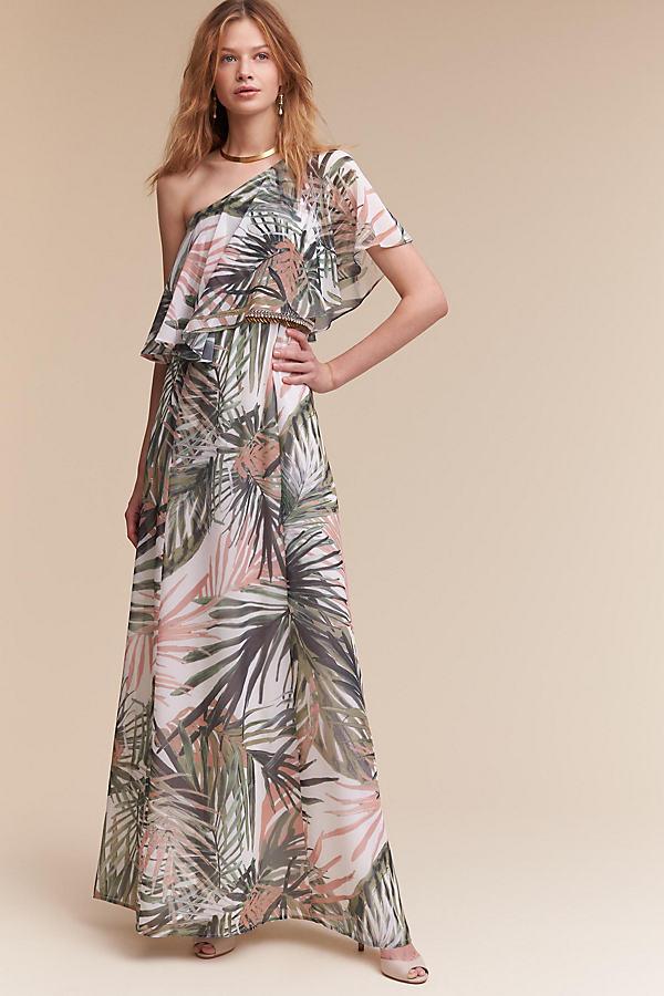 Anthropologie Imari Maxi Wedding Guest Dress